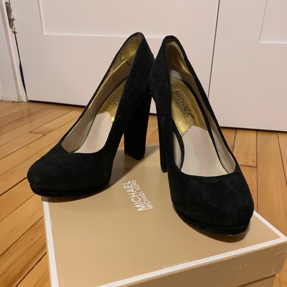 Suede Michael Kors “Haven Pump” heels - Picture 3 of 5